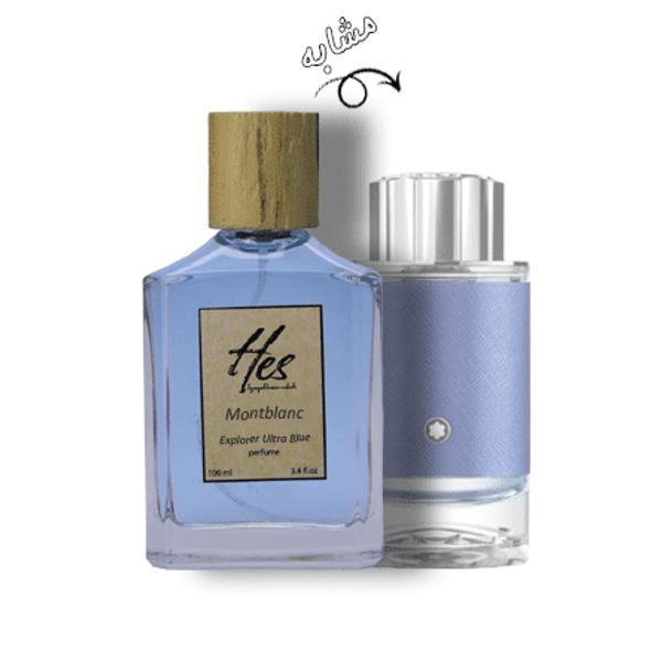 عطر مردانه حِس مدل مون بلان اکسپلورر الترا بلو - hes - MONT BLANC - Explorer Ultra Blue