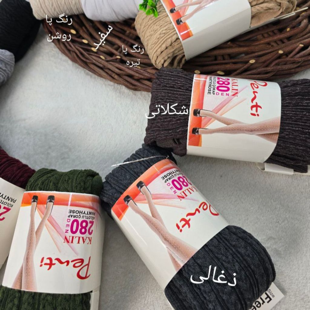 خرید آنلاین جوراب شلواری زنانه بافت طرح گندم