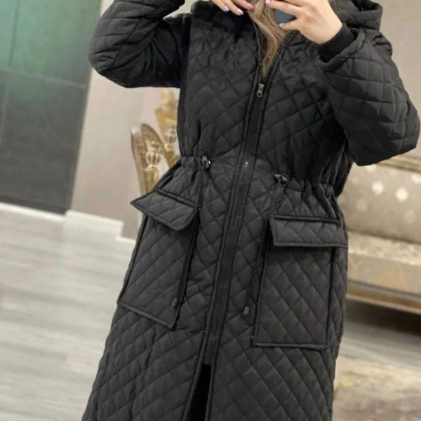 کاپشن زنانه طرح اسرا 2