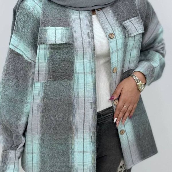 شومیز زنانه طرح پشمی