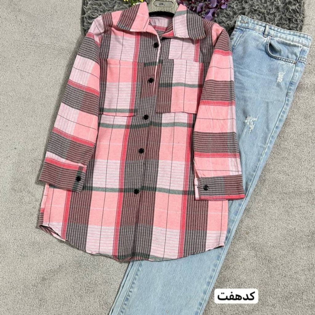 قیمت ارزان شومیز زنانه طرح پشمی