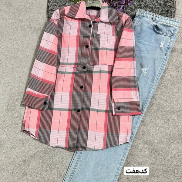 شومیز زنانه طرح پشمی