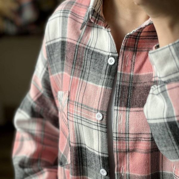 شومیز زنانه طرح پشمی