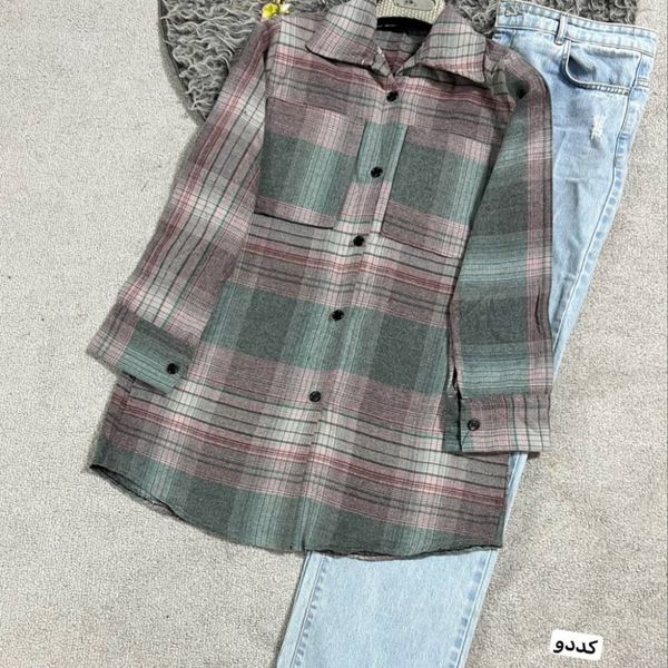 شومیز زنانه طرح پشمی