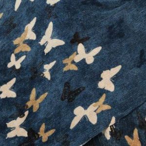 مشخصات شال برشکا طرحدار لمه دار