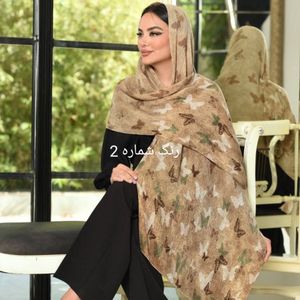 مشخصات شال برشکا طرحدار لمه دار