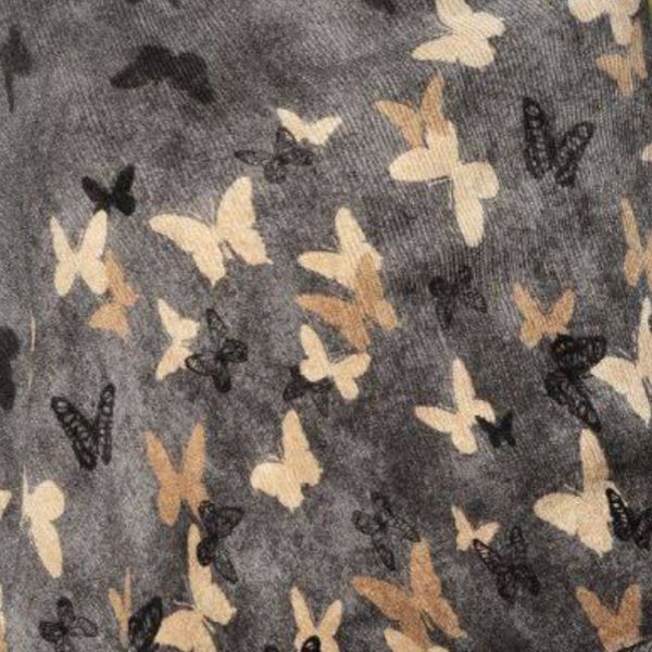 شال برشکا طرحدار لمه دار