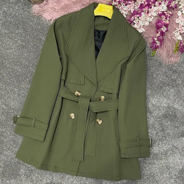 بارانی  زنانه آستردار طرح هانی