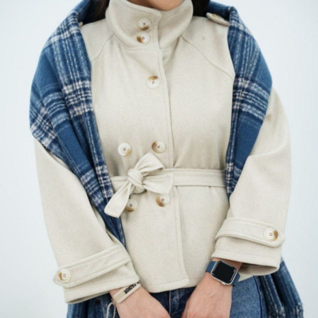 فروش اینترنتی پالتو زنانه طرح پینترستی لامیا