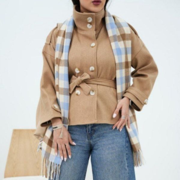 پالتو زنانه طرح پینترستی لامیا