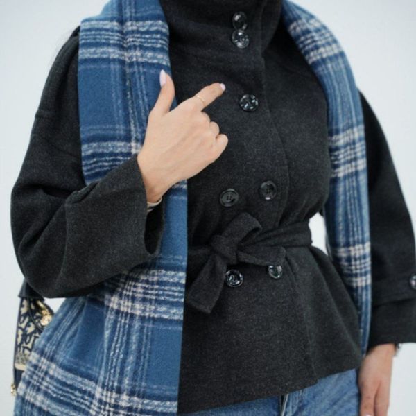 پالتو زنانه طرح پینترستی لامیا