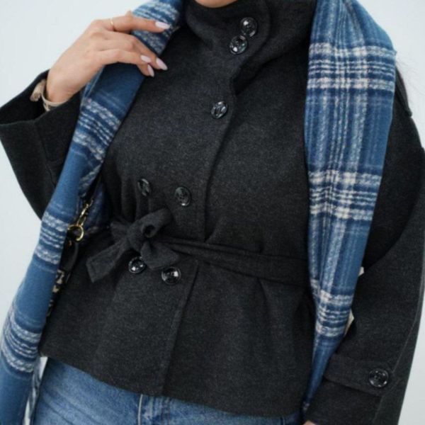 پالتو زنانه طرح پینترستی لامیا