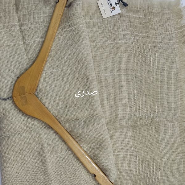 شال زنانه کنفی پاییزه دور ریش