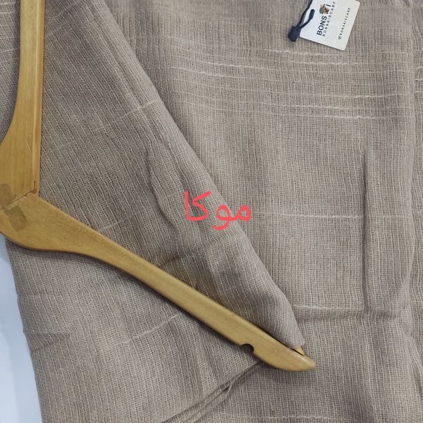 شال زنانه کنفی پاییزه دور ریش