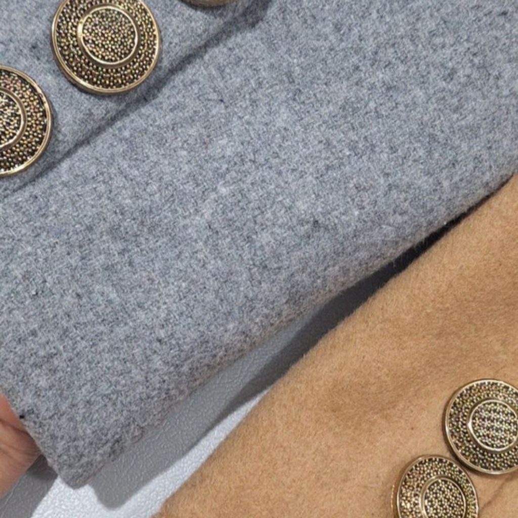 خرید اینترنتی پالتو زنانه مزونی طرح سوژین