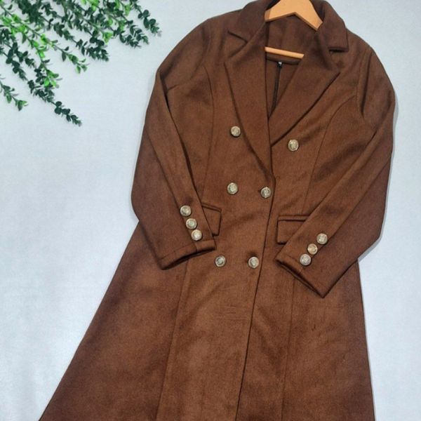 پالتو زنانه مزونی طرح سوژین