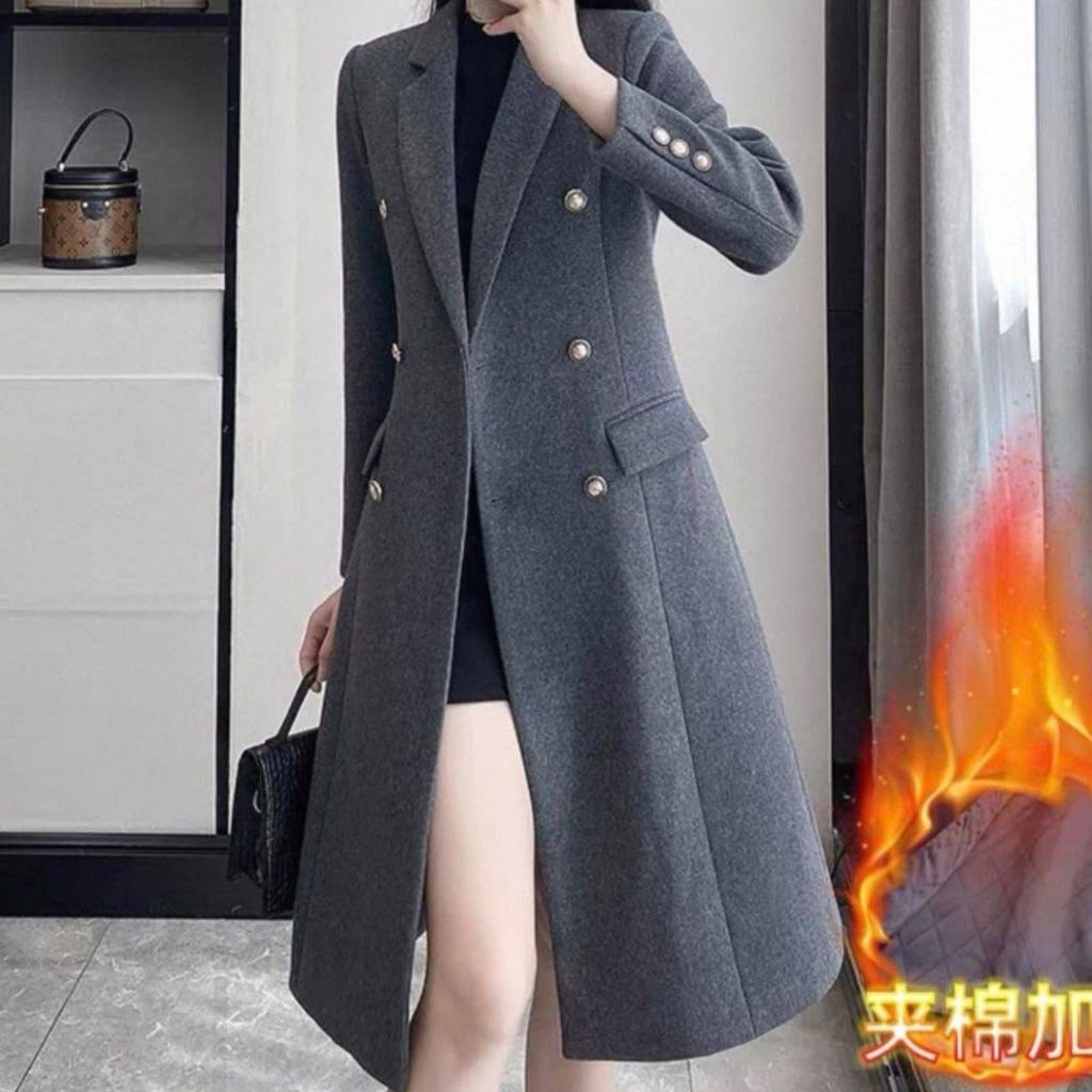 خرید انلاین پالتو زنانه مزونی طرح سوژین