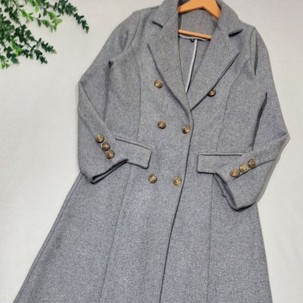 مشخصات پالتو زنانه مزونی طرح سوژین