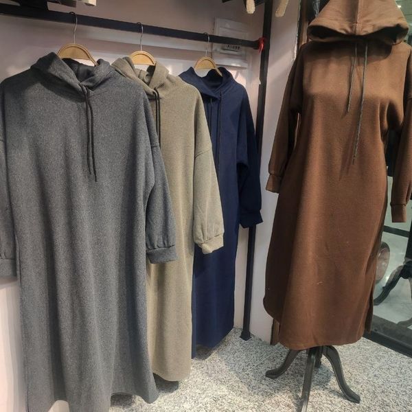 هودی کلاهدار بلند روناک