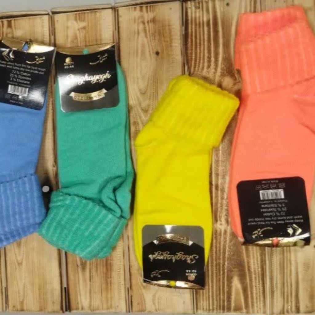 قیمت جوراب حوله ای لب برگردان