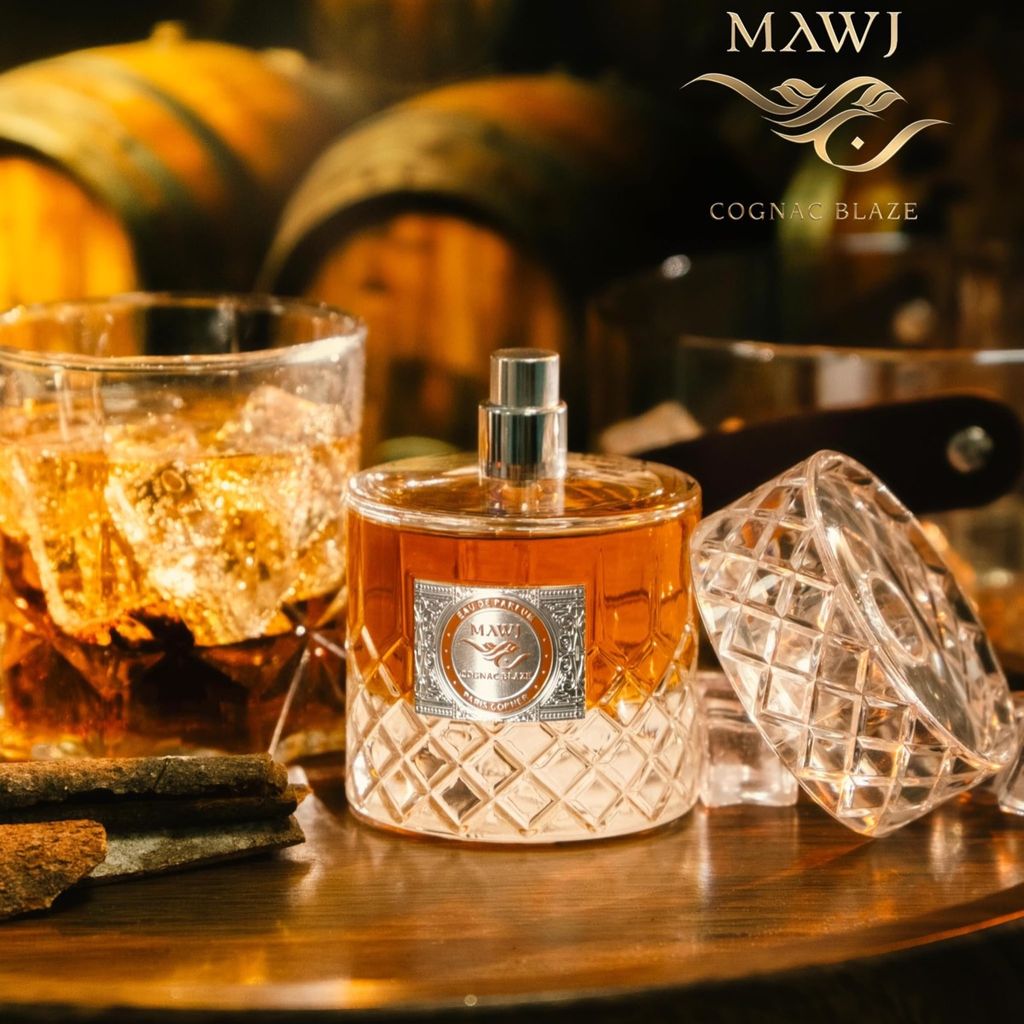 خرید اینترنتی ادکلن موج کونیاک بلیز پاریس کرنر اصلی Mawj Cognac Blaze 100mil EDP