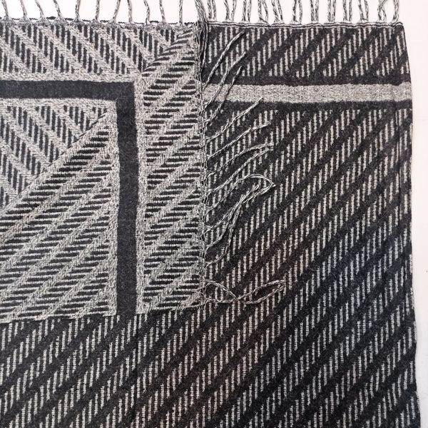 شال موهر پشمی دورویه