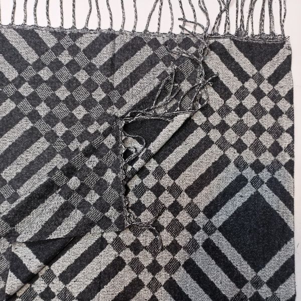 شال موهر پشمی دورویه