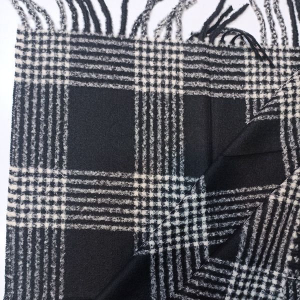 شال موهر پشمی دورویه