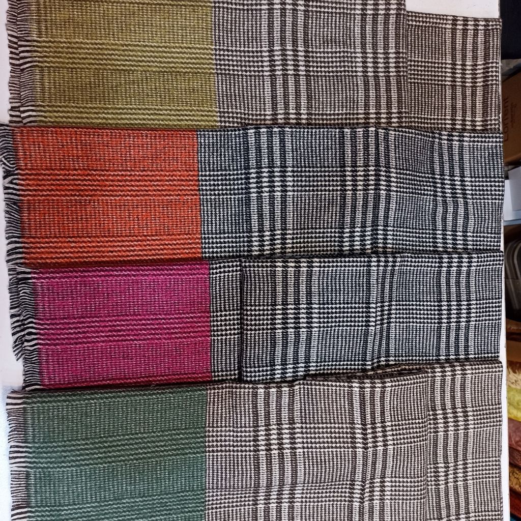 خرید انلاین شال موهر دستک رنگی