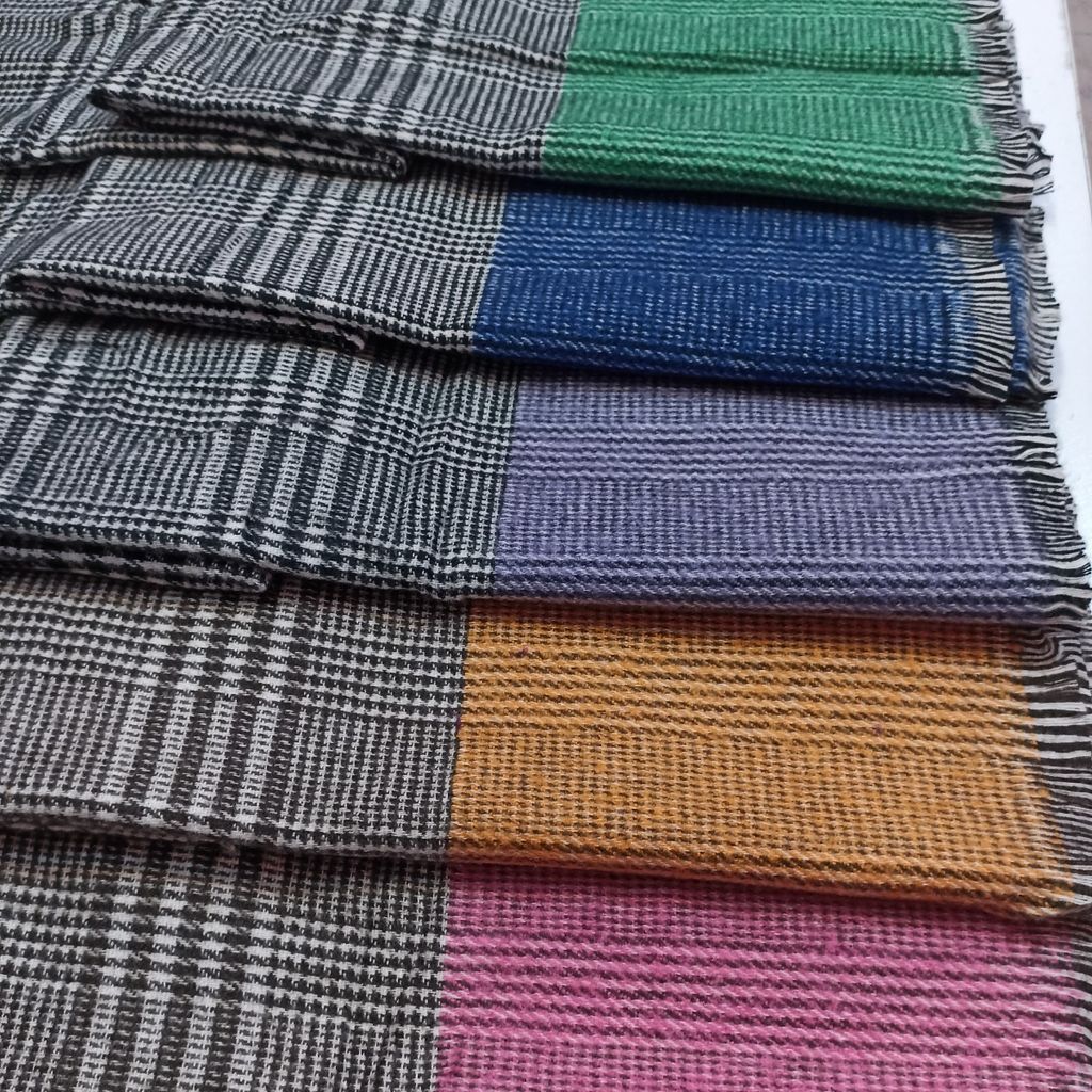 خرید آنلاین شال موهر دستک رنگی