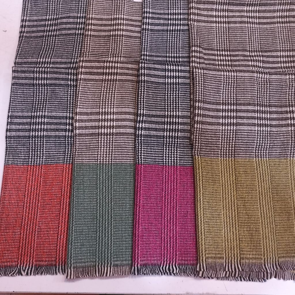 فروش اینترنتی شال موهر دستک رنگی