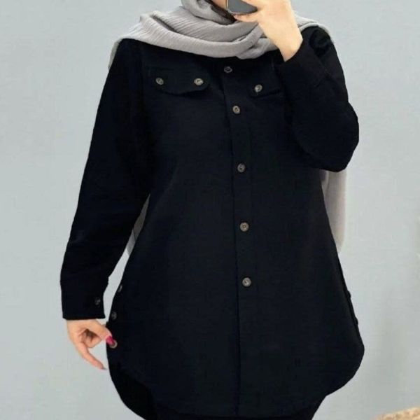 مانتو بغل دکمه