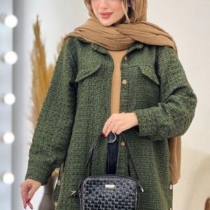 خرید انلاین مانتو بغل دکمه راشل