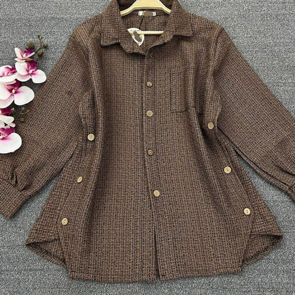 مشخصات مانتو بغل دکمه راشل