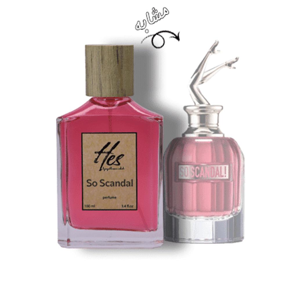 مشخصات عطر زنانه حِس مدل ژان پل گوتیر (گوتیه) سو اسکندل - hes - Jean Paul GAULTIER - So Scandal