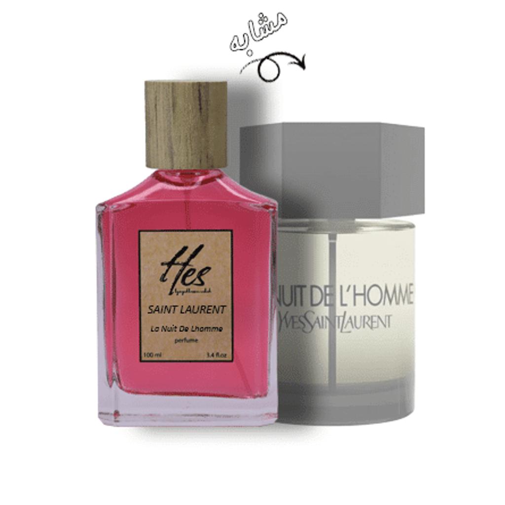 خرید انلاین عطر مردانه حِس مدل لانویت دی الهوم ادو تویلت مردانه - hes - La Nuit de l'Homme Yves Saint Laurent