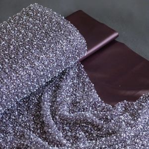 خرید انلاین پارچه تور جسمیکو پر کار