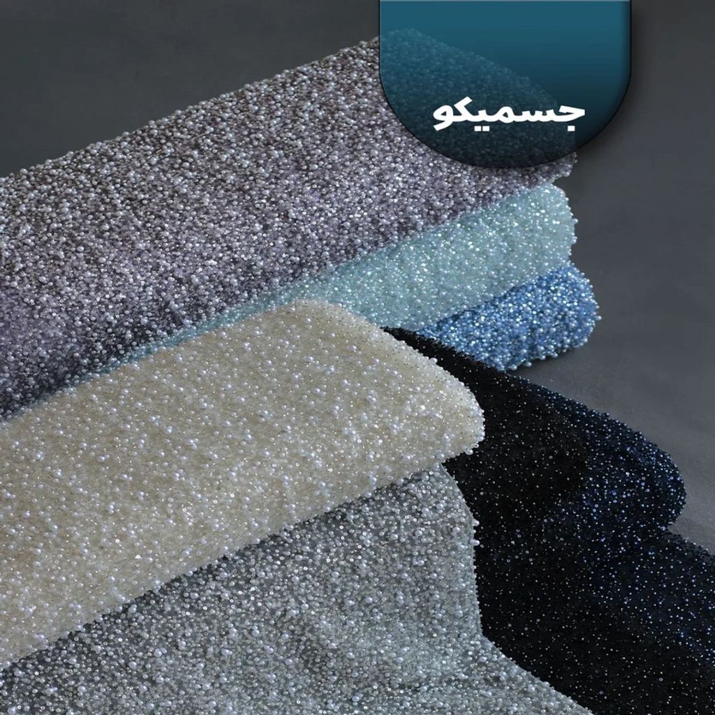 خرید اینترنتی قیمت پارچه تور جسمیکو پر کار