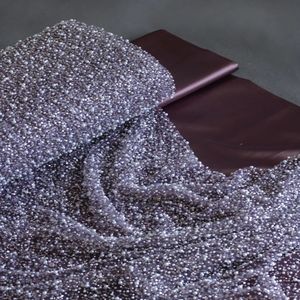 خرید اینترنتی قیمت پارچه تور جسمیکو پر کار