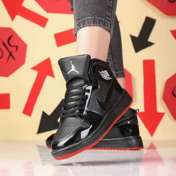 کفش نایک جردن ساقدار ورنی