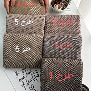 شال زنانه ویسکوز پاییزه طرح پلیسه