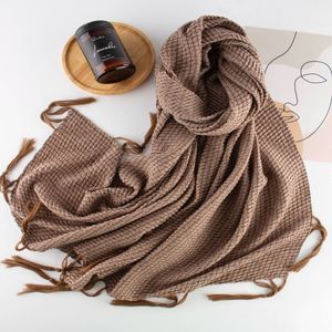 خرید اینترنتی قیمت شال زنانه ویسکوز پاییزه طرح پلیسه