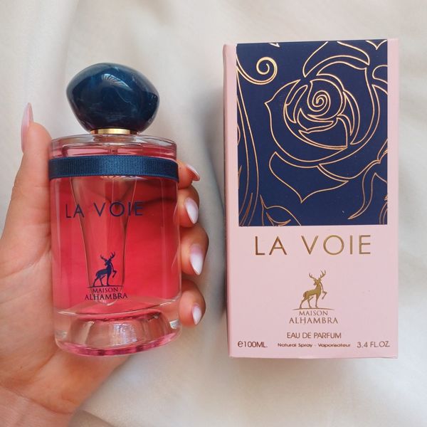 ادکلن مای وی الحمبرا LA VOIE ALHAMBRA  زنانه خنک و شیرین با ماندگاری بالا