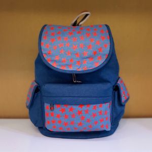 کوله پشتی جین ستاره دار