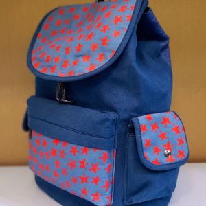 خرید اینترنتی کوله پشتی جین ستاره دار