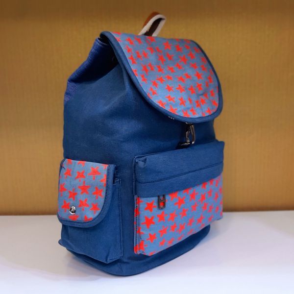 کوله پشتی جین ستاره دار