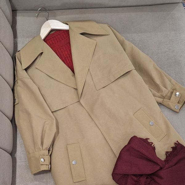 بارونی آیلار آستین پفی آستردار