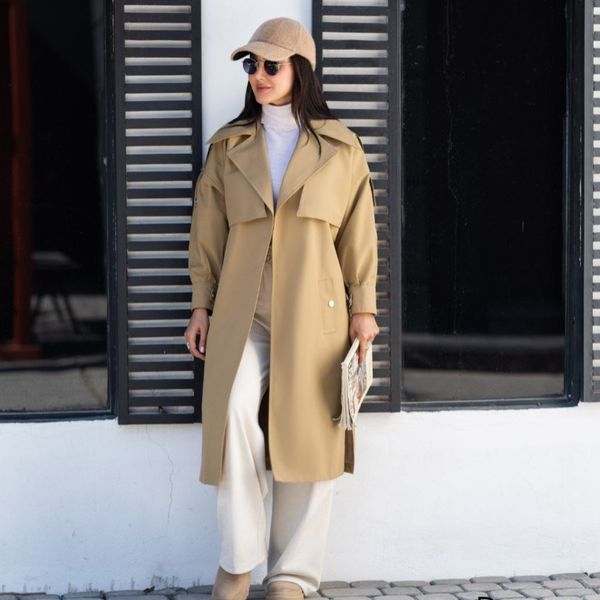 بارونی آیلار آستین پفی آستردار