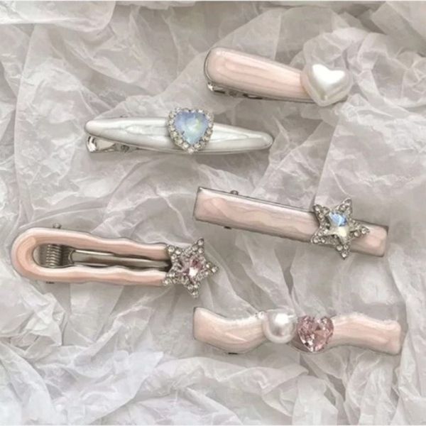 گیره مو انبری پینترستی سرامیکی(کارت 5 عددی)