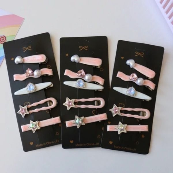 گیره مو انبری پینترستی سرامیکی(کارت 5 عددی)